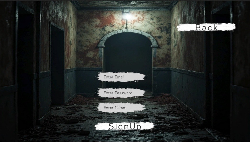 Enemy AI patrolling the main hallway